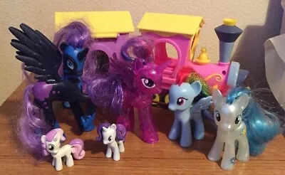 Buy My Little Pony Bundle Job Lot Friendship Express Train Figures Nightmare Moon • 18.75£