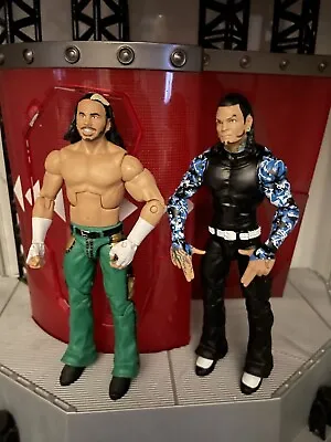 Buy Wwe Mattel Elite The Hardy Boyz Matt Jeff Hardy Aew  • 30£