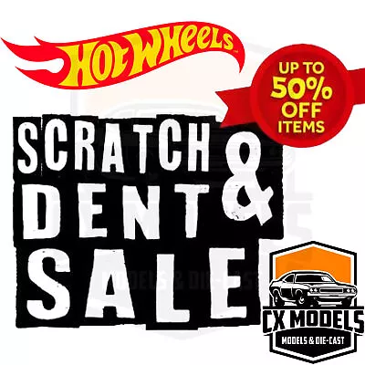 Buy HOT WHEELS Scratch & Dent Clearance SALE - Die-Cast 1:64 • 1.34£