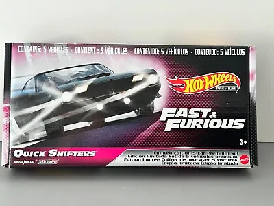 Buy Hot Wheels Fast And Furious Quick Shifters Sealed Set 1:64 Premium • 120£