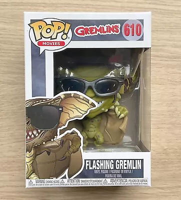 Buy Funko Pop Gremlins Flashing Gremlin #610 + Free Protector • 34.99£