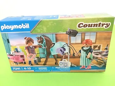 Buy Playmobil Country Veterinarian For Horses Or Pony Farm 71241 Bnib • 11£