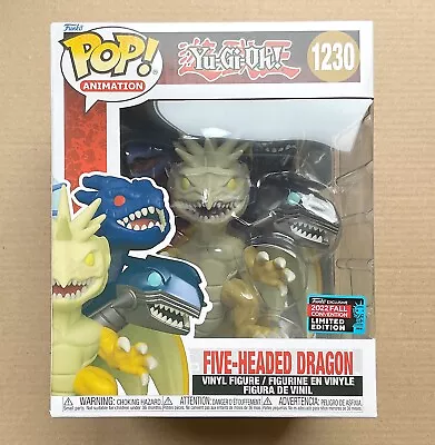 Buy Funko Pop Yu-Gi-Oh! Five-Headed Dragon 6  NYCC #1230 + Free Protector • 59.99£