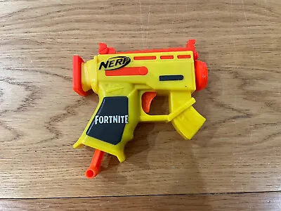 Buy Nerf Fortnite MicroShots Yellow Hand Gun Blaster • 5£
