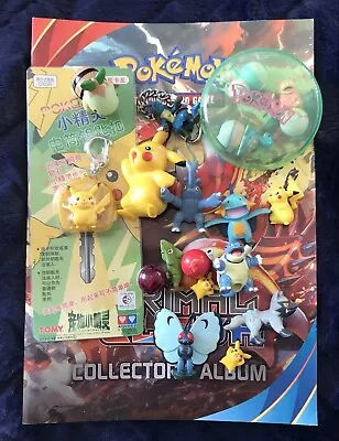 Buy Pokemon Figure Bundle Tomy Pikachu Keyring Stamp Rollers Album Turtwig Blastoise • 17.45£