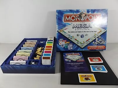 Buy Monopoly The Mega Edition Board Game Rare Increased Board Spaces Edition • 19.99£