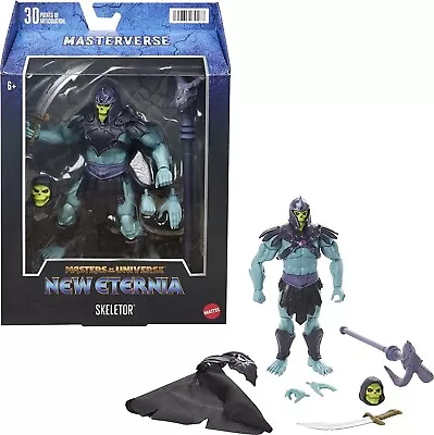 Buy Masters Of The Universe Masterverse New Eternia Barbarian Skeletor Action Figure • 14.99£