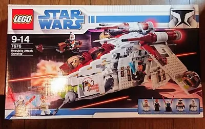 Buy [New/Unopened] LEGO Block STAR WARS #7676  Republic Attack Gunship  Rare JAPAN • 624.55£