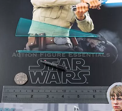 Buy Hot Toys Luke Skywalker Lightsaber Hilt Blades Set DX25 Deluxe Bespin 1/6 Empire • 39.95£