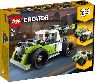 Buy 31103 LEGO Creator Rocket Truck 198 Pieces Boys Age 8 Years+ Christmas Gift • 19.99£