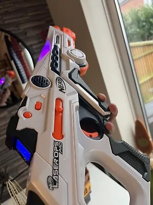 Buy Nerf Laser Ops Pro Deltaburst RARE Rifle Laser Nerf Fully Working And Tested VGC • 50£