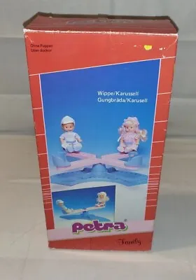 Buy Petra Family Rocker Carousel Mint Condition In Original Packaging Plasty Dolls Baby 80s Barbie • 20.60£