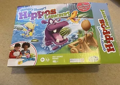 Buy Hungry Hungry Hippos Launchers Kids Party Family Board Game Ages 4+ Hasbro Toys  • 7£