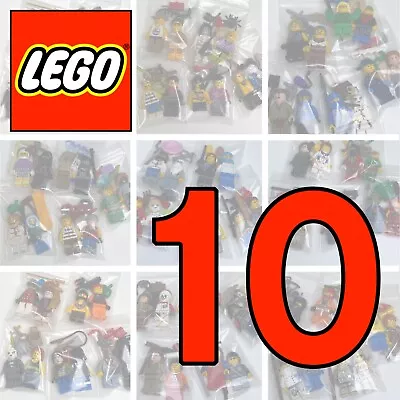 Buy LEGO Minifigures Bundle Job Lot 10x LEGO Figures 10x Accessories 50 Pcs • 10.99£
