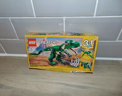 Buy LEGO 31058 Creator Mighty Dinosaurs Toy, 3 In 1 Model, T. Rex, Triceratops • 9.99£