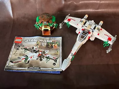 Buy LEGO Star Wars 4502 X-Wing Fighter & Yoda's Hut Complete Instructions No Minis • 87.76£