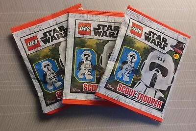 Buy 3x LEGO Star Wars Minifigure Sw1116 Imperial Scout Trooper (75292/75307/912307) • 27.99£