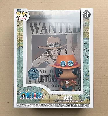 Buy Funko Pop One Piece Ace Wanted Poster #1291 • 39.99£