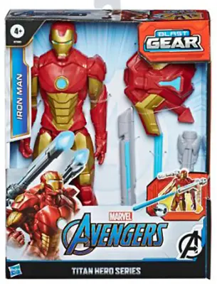 Buy Avengers Titan Hero Blast Gear Iron Man 12 Inch Action Figure Superhero Collect • 15.99£