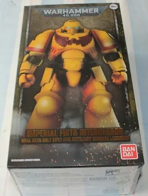 Buy Bandai Warhammer 40K Imperial Fists Primaris Intercessor Space Marine Figure  • 149.99£