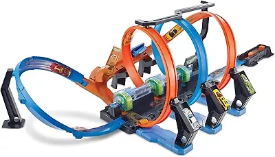 Buy Hot Wheels Corkscrew Crash Track Set Is The Ultimate Set For Speed And Motorized • 119.99£