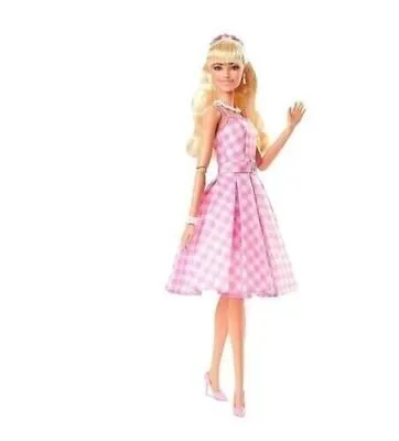 Buy Barbie In Cute Looking Pink Jumpsuit Margot Robbie The Movie Collectible Doll • 142.68£