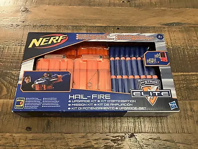 Buy NERF ~ HAIL-FIRE UPGRADE KIT  ~ 4 X CLIPS + 24 X BULLETS ~ HASBRO ~ NEW IN BOX • 29.99£