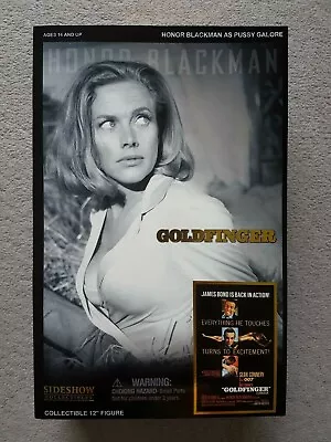 Buy Sideshow James Bond PUSSY GALORE 12'' Goldfinger Action Figure Honor Blackman • 129.90£