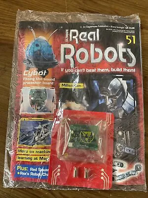 Buy ISSUE 51 Eaglemoss Ultimate Real Robots Magazine New Unopened With Parts • 4.95£