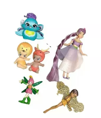 Buy Fairy Twozies Entachantimal Barbie Figures Bundle Job Lost Fairies Figurines • 11.99£