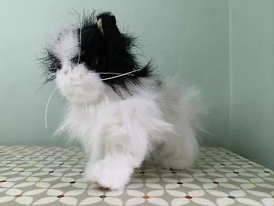 Buy Hasbro Fur Real Lulu Walking Kitties Kitten Cat 10” Black White Fully Working • 18.95£