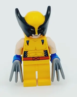 Buy Lego Marvel Wolverine Masked With Claws Minifigure SH805 - Set 76202. • 6.99£