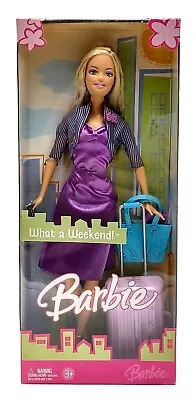 Buy 2005 What A Weekend Barbie Doll / Mattel J0579, NrfB • 39.04£