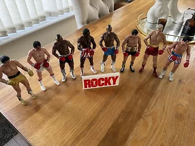 Buy Neca Rocky Action Figures X 8 • 400£