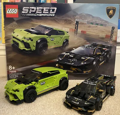 Buy LEGO Speed Champions Lamborghini Urus ST-X & Lamborghini Huracán Super Trofeo... • 89.99£