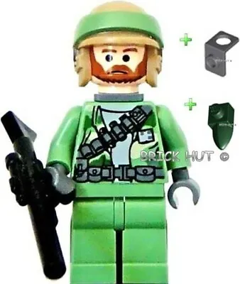 Buy Lego Star Wars - Rebel Commando 2 Beard Figure - Fast + Gift - 8038 - 2009 - New • 99.91£