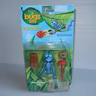 Buy Disney Pixar A Bug's Life Hang Glider Flik Action Figure New Sealed Mattel 1998 • 9.99£