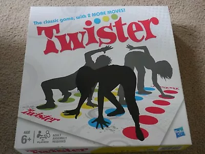 Buy HASBRO Twister The Classic Game With 2 More Moves Fun Family Party Board Game  • 10£