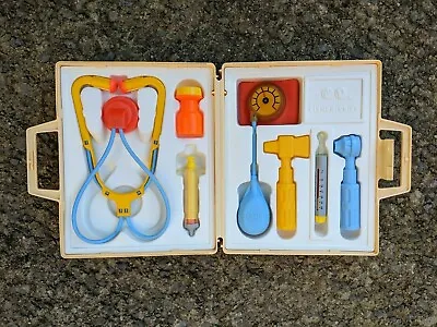 Buy Vintage Fisher Price Toy Medical Kit / Doctor Set - Children's Toys - Role Play • 40£