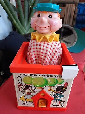 Buy FISHER PRICE 1970 VINTAGE Jack In The Box PUPPET TOY Made In GREAT BRITAIN RARE  • 80.64£