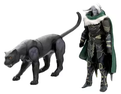 Buy Dungeons & Dragons Forgotten Realms Drizzt & Guenhwyvar, Hasbro Pulse Exclusive • 34.95£