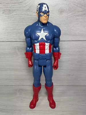 Buy Hasbro 2013 Marvel Avengers Titan Hero Captain America 12  Action Figure • 8.11£