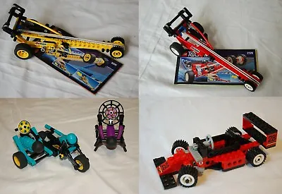 Buy Lego Sets 2129, 8205, 8233, 8808Technic  Race. F1 Racer, Dragsters, Blue Thunder • 27.50£