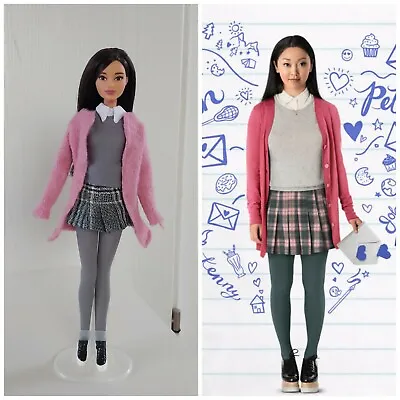 Buy Barbie Lara Jean Inspired Doll Doll Oak Custom Unikat Wool Condor Asian  • 56.61£