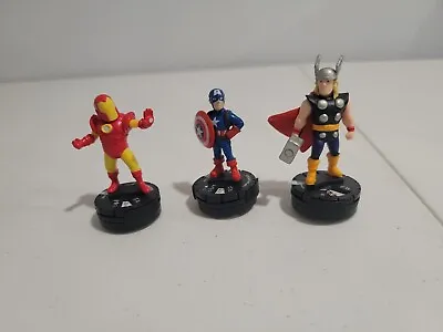 Buy HeroClix Marvel Super Heroes TabApp Thor Captain America Iron Man NECA Figure 12 • 6.80£