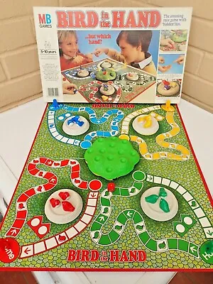 Buy Vintage 1984 MB Games Bird In The Hand Board Game Amusing Family Race Game  • 10.95£