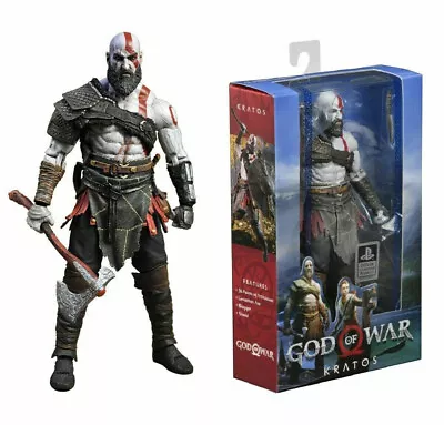Buy Kratos God Of War 2018 PS4 Video Gaming 7 Action Figure Official NECA • 299.99£