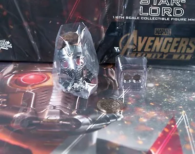 Buy Hot Toys Star Lord Masked Head Sculpt Infinity War MMS539 1/6 Scale Marvel • 63.50£