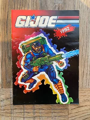 Buy Vintage GI Joe Action Force 1992 BROCHURE CATALOGUE PROMO PAMPHLET 80s 90s ECO W • 3.99£