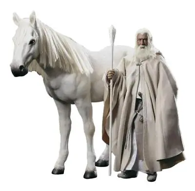 Buy Lord Of The Rings GANDALF THE WHITE & Shadowfax 1/6 Crown Series Asmus Sideshow • 513.88£